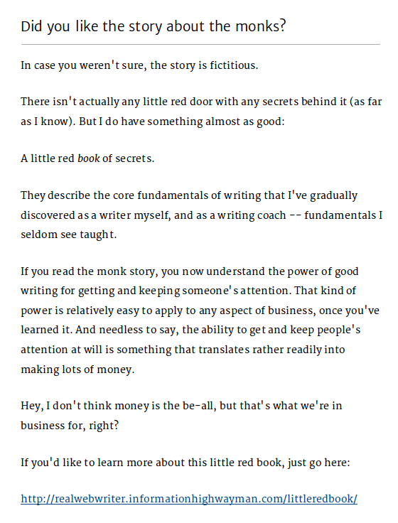 3 Controversial Conversion Tactics example 3